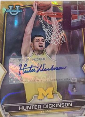 Hunter Dickinson [Autograph Gold] #36