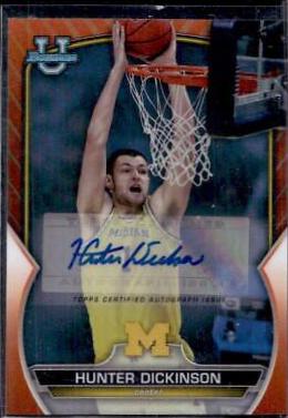 Hunter Dickinson [Autograph Orange] #36