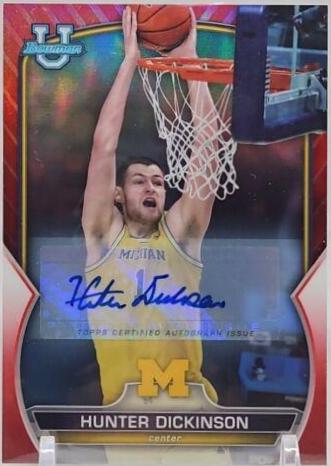 Hunter Dickinson [Autograph Red] #36