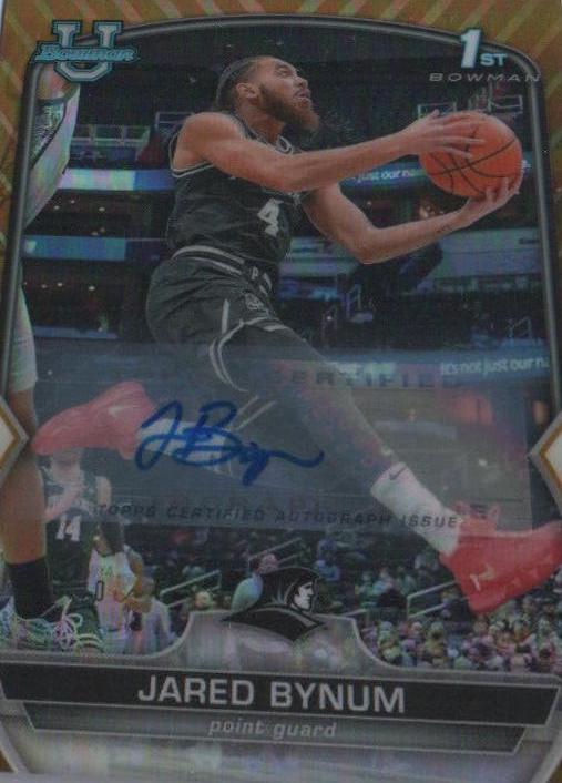 Jared Bynum [Autograph Gold] #23