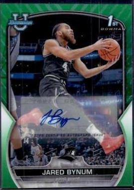 Jared Bynum [Autograph Green] #23
