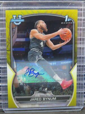Jared Bynum [Autograph Yellow] #23