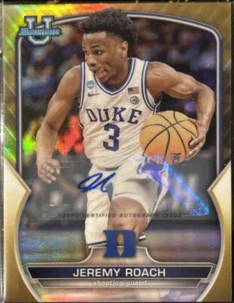 Jeremy Roach [Autograph Gold Lava] #76