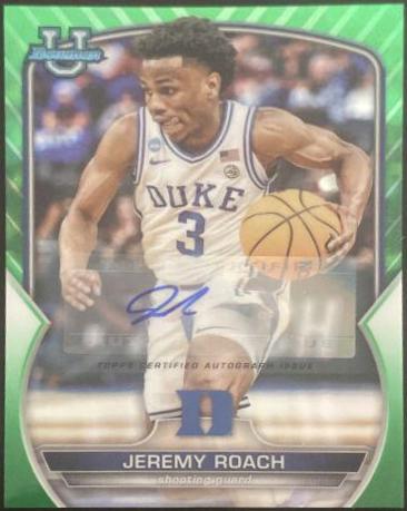 Jeremy Roach [Autograph Green] #76