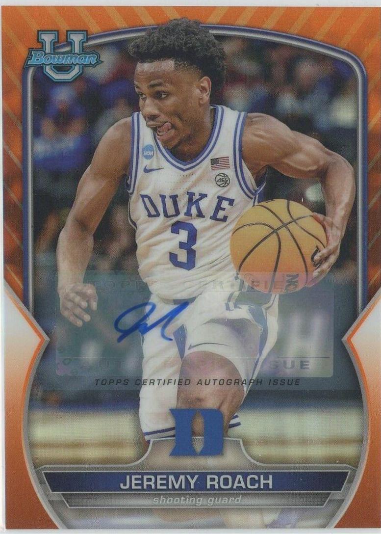 Jeremy Roach [Autograph Orange] #76
