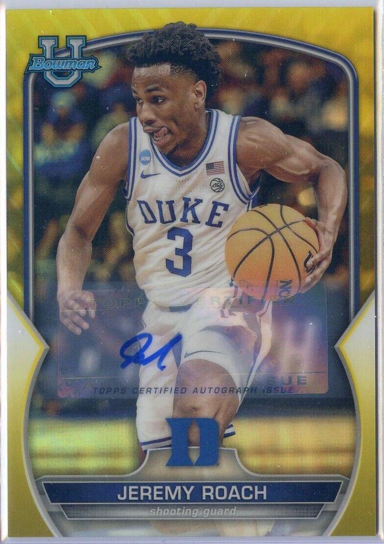 Jeremy Roach [Autograph Yellow] #76
