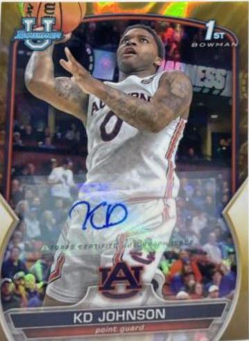 KD Johnson [Autograph Gold Lava] #29