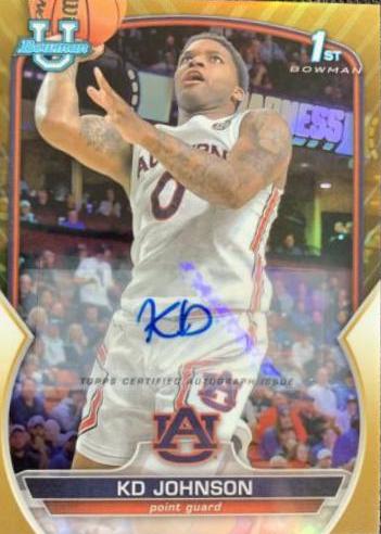 KD Johnson [Autograph Gold] #29