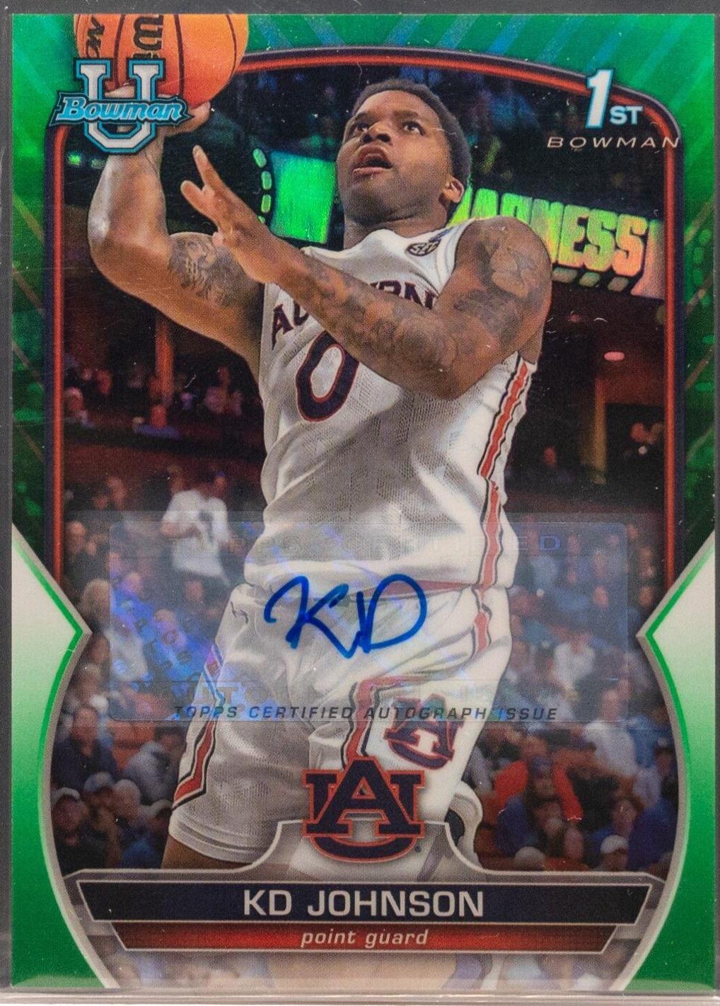 KD Johnson [Autograph Green] #29