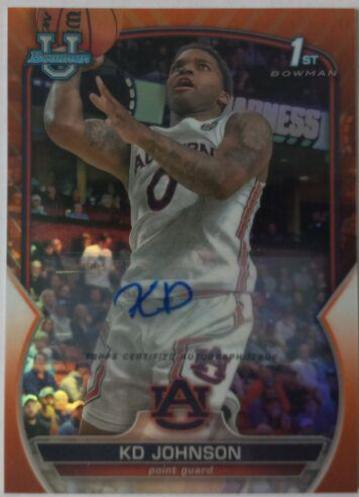 KD Johnson [Autograph Orange] #29