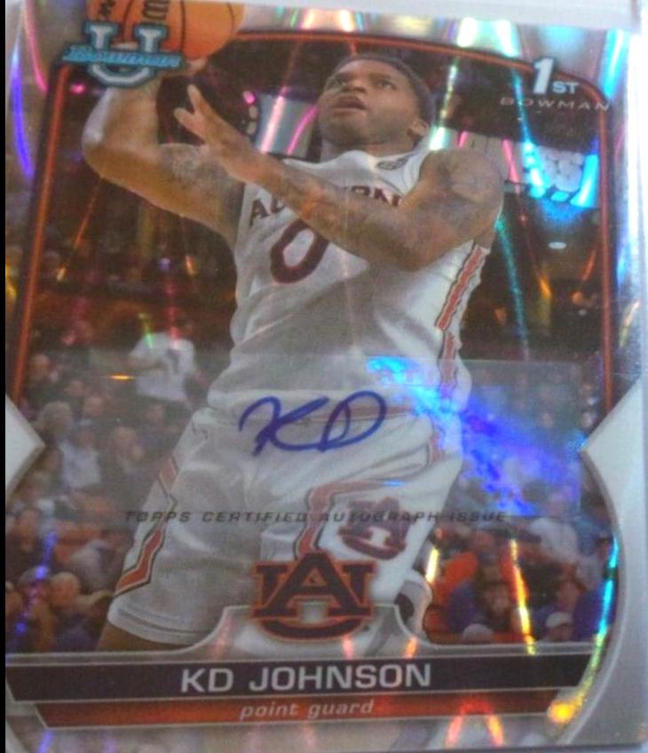KD Johnson [Autograph RayWave] #29