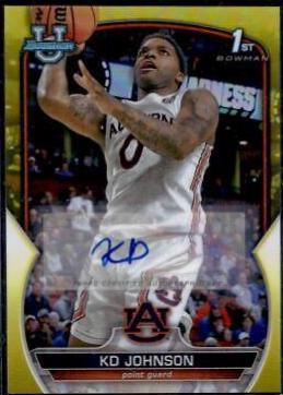 KD Johnson [Autograph Yellow] #29