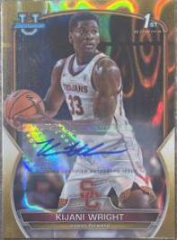 Kijani Wright [Autograph Gold Lava] #51