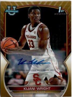 Kijani Wright [Autograph Gold] #51