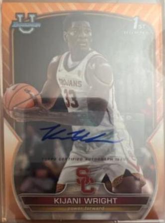 Kijani Wright [Autograph Orange] #51