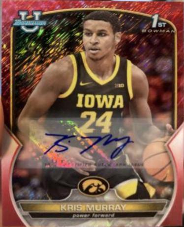 Kris Murray [Autograph Red Shimmer] #71