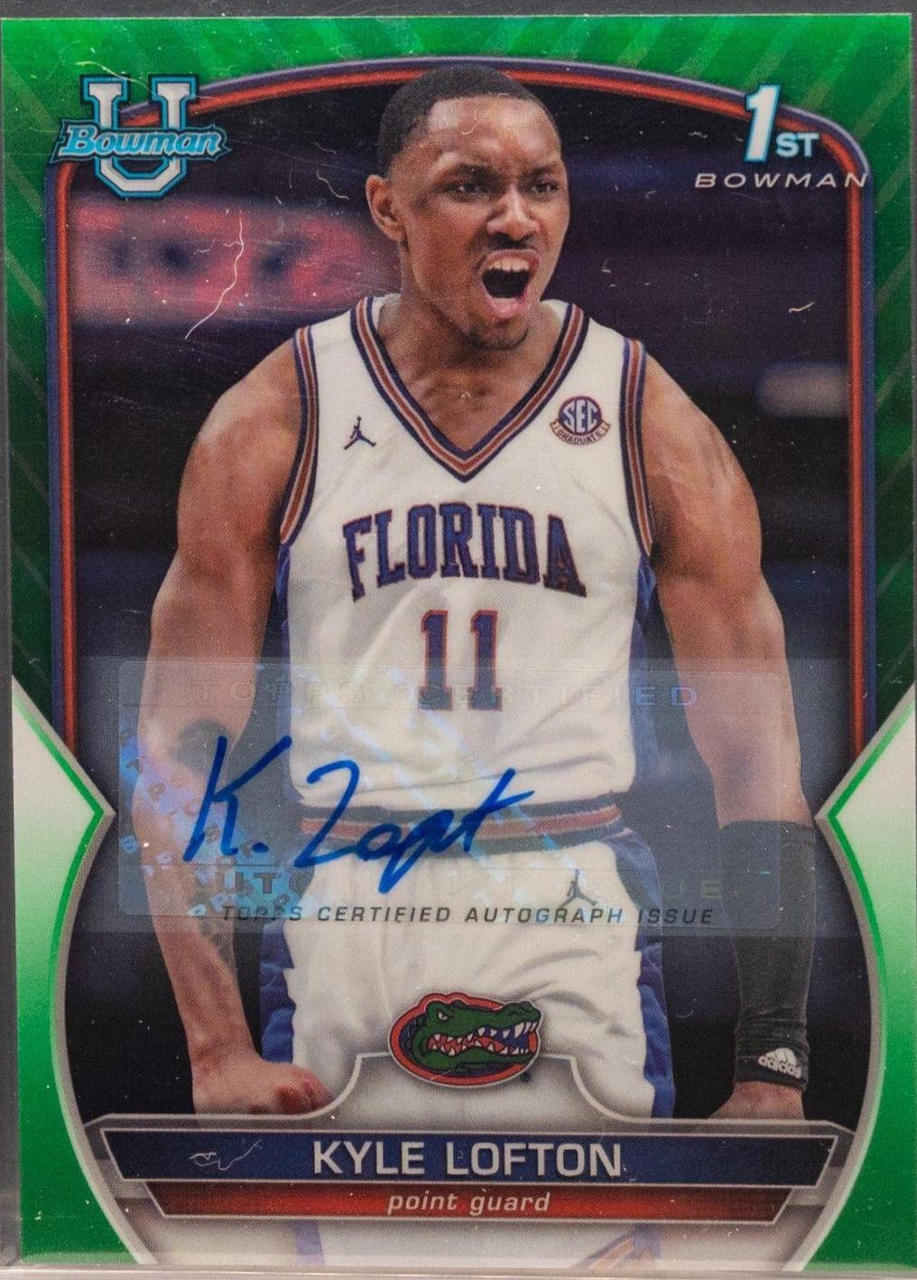 Kyle Lofton [Autograph Green] #18