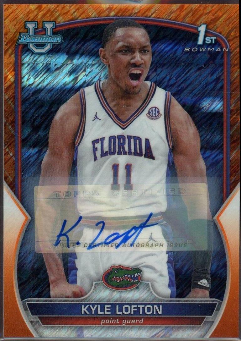 Kyle Lofton [Autograph Orange Shimmer] #18