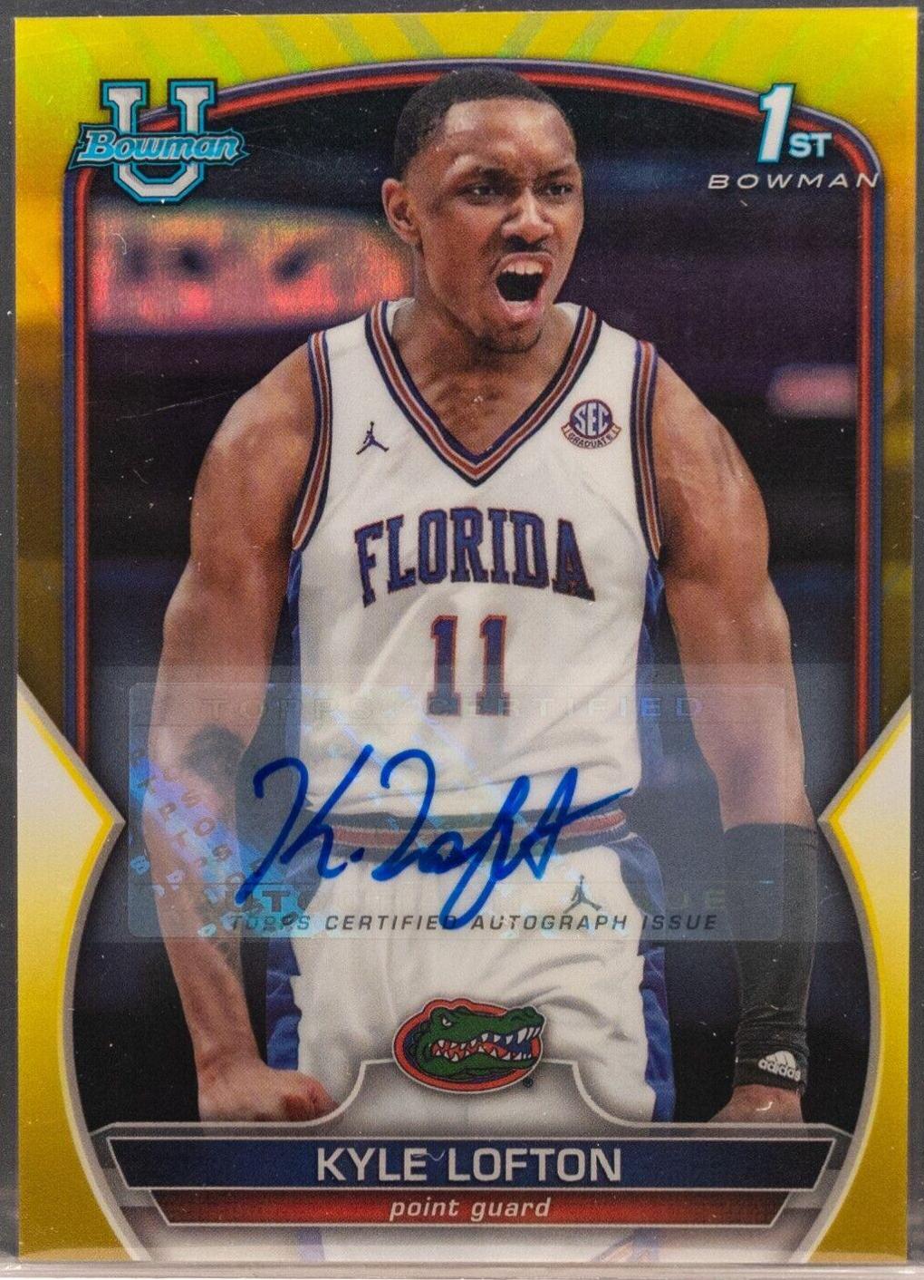 Kyle Lofton [Autograph Yellow] #18
