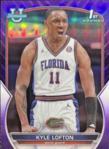 Kyle Lofton [Purple Mini Diamond] #18
