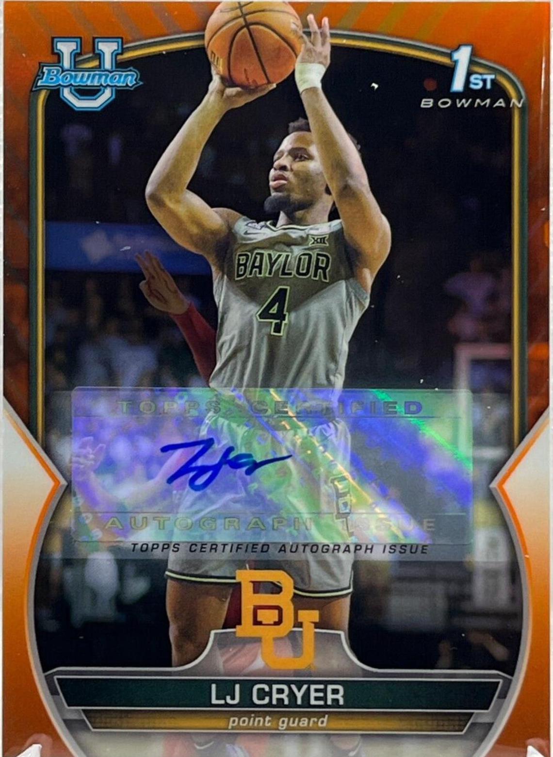 LJ Cryer [Autograph Gold] #87