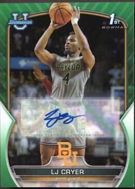LJ Cryer [Autograph Green] #87