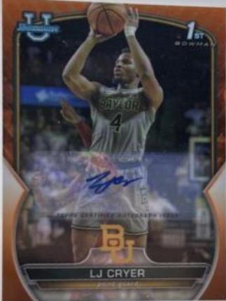 LJ Cryer [Autograph Orange] #87