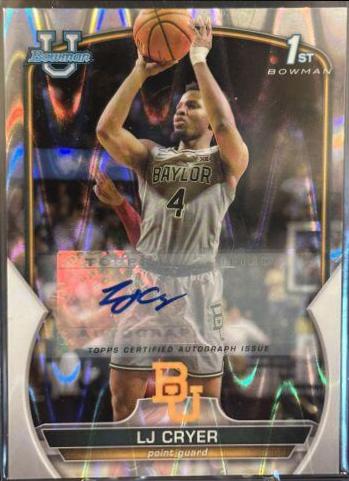LJ Cryer [Autograph RayWave] #87