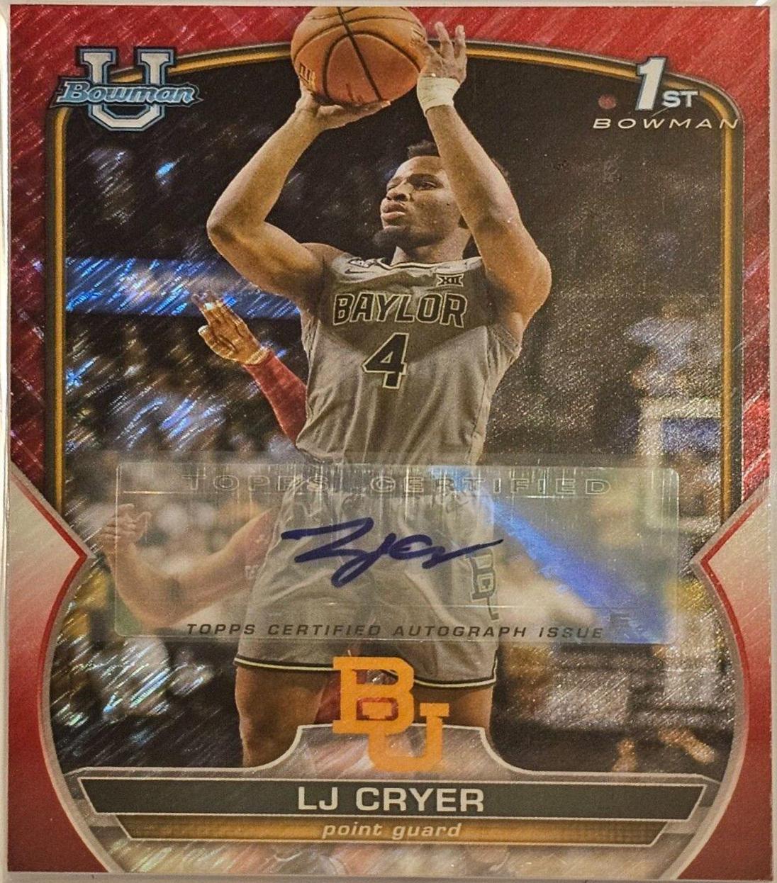 LJ Cryer [Autograph Red] #87