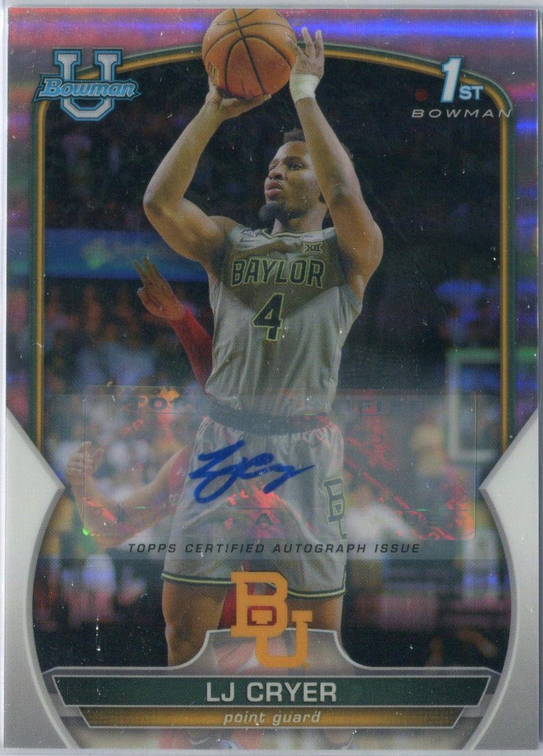 LJ Cryer [Autograph Refractor] #87