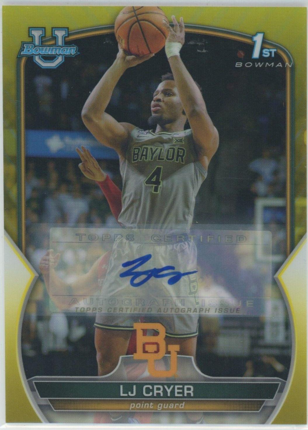 LJ Cryer [Autograph Yellow] #87