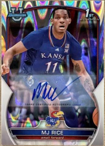 MJ Rice [Autograph RayWave] #56