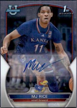 MJ Rice [Autograph] #56