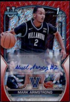 Mark Armstrong [Autograph Red Shimmer] #95