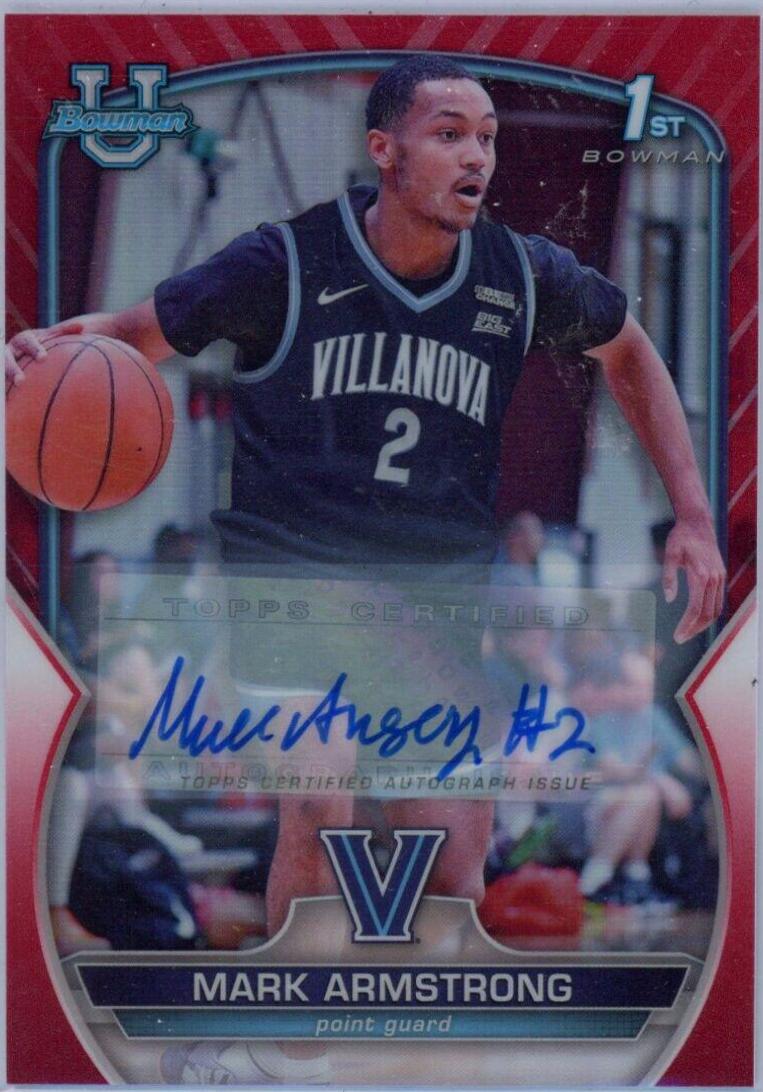 Mark Armstrong [Autograph Red] #95