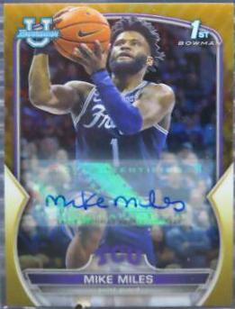 Mike Miles [Autograph Gold] #88