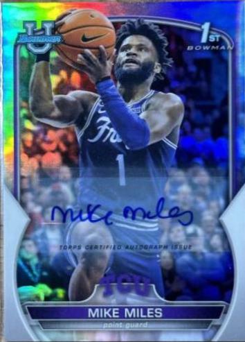 Mike Miles [Autograph Refractor] #88