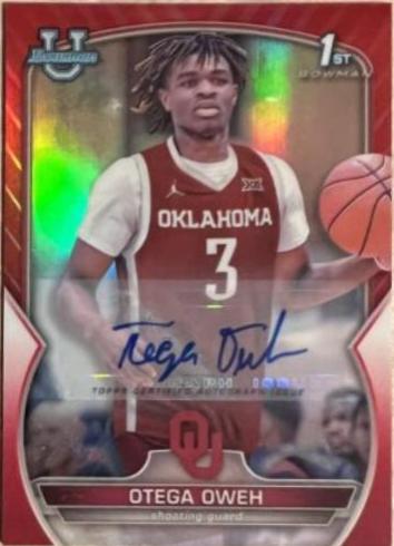 Otega Oweh [Autograph Red] #77