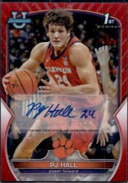 PJ Hall [Autograph Red] #19