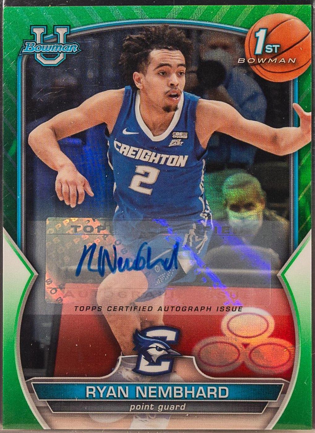 Ryan Nembhard [Autograph Green] #96