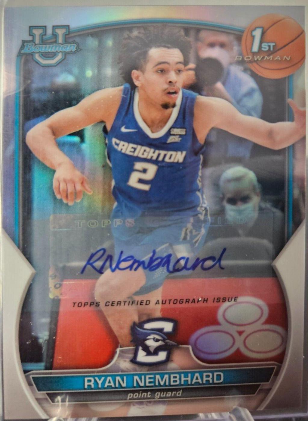 Ryan Nembhard [Autograph Refractor] #96