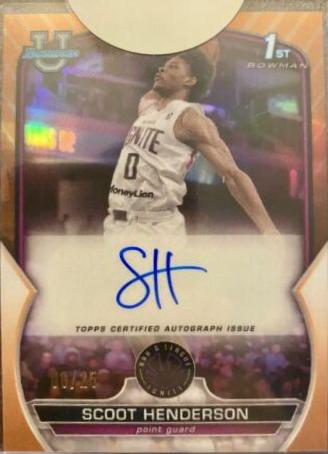 Scoot Henderson [Autograph Orange] #102