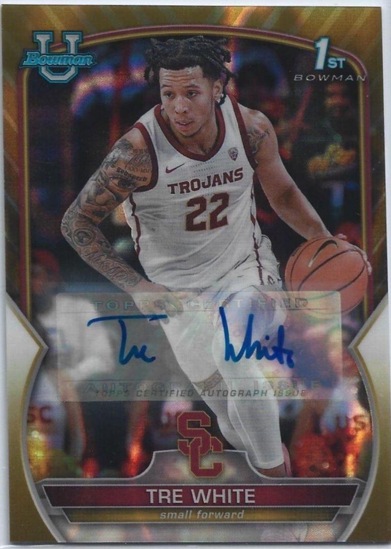 Tre White [Autograph Gold] #32
