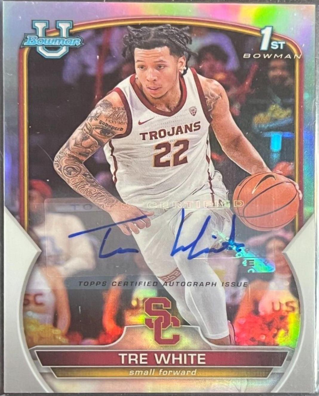 Tre White [Autograph Refractor] #32