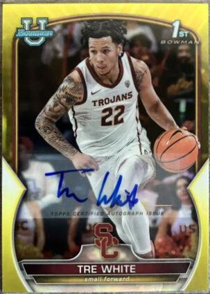 Tre White [Autograph Yellow] #32