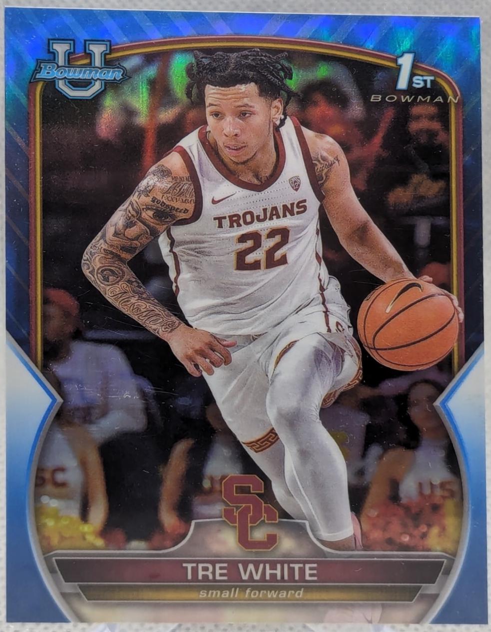 Tre White [Blue] #32