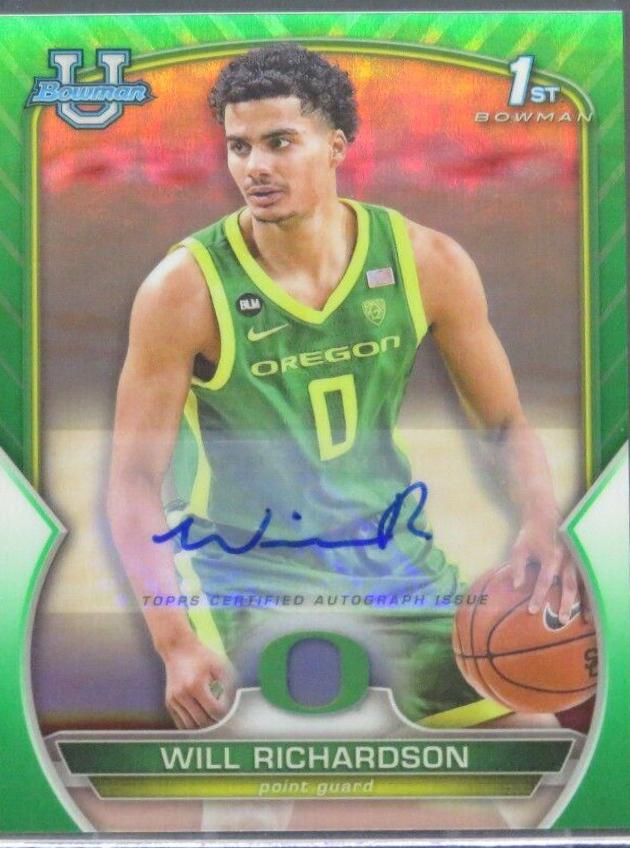 Will Richardson [Autograph Green] #31
