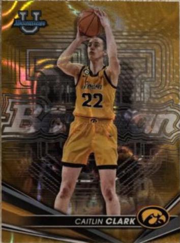 Caitlin Clark [Gold Lava] #50