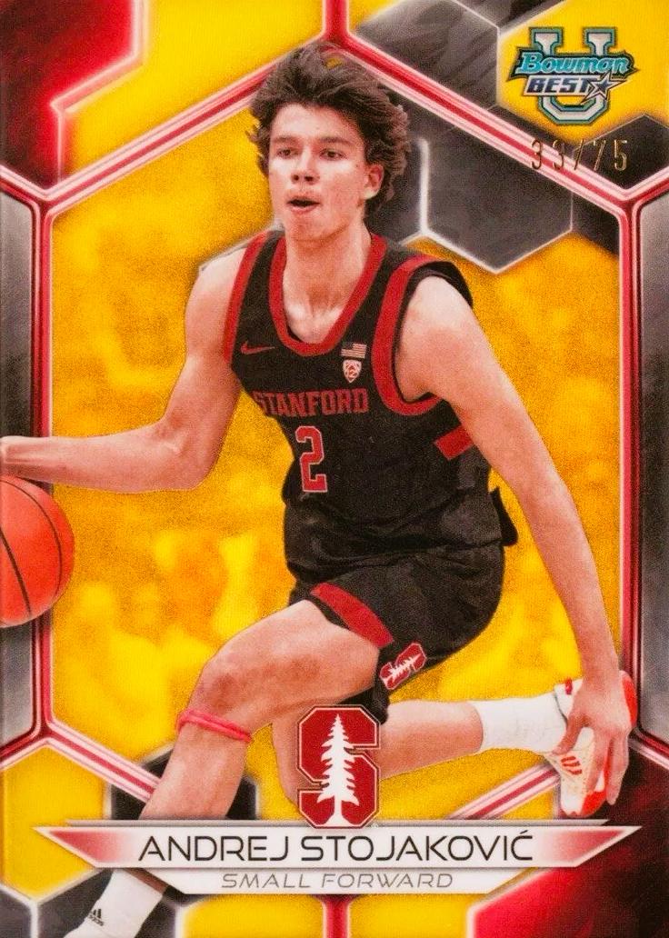 Andrej Stojaković [Yellow Refractor] #79