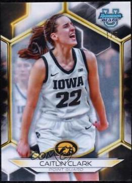 Caitlin Clark [Geometric White Refractor] #30
